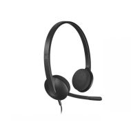 Наушники с микрофоном "PC USB Headset H340" Logitech черный