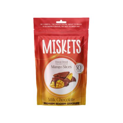 Конфеты "Miskets" 80 гр., манго  в молочном шоколаде