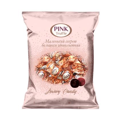 Конфеты "Pink. Truffle" 180 гр., пакет, с кремовыми начинками