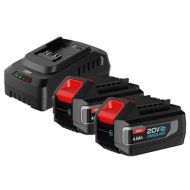 Комплект аккумуляторых батарей и зарядного устройства Deli RS EDE-CM20A4E 2х4.0 А/ч, ЗУ 2 А 