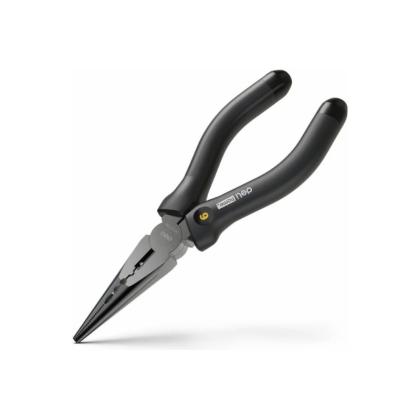 Длинногубцы Deli HS EHT2106 160 мм, Soft Touch, черный