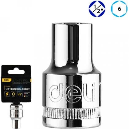 Головка торцевая шестигранная Deli YS EDQ4027 1/2", 27 мм
