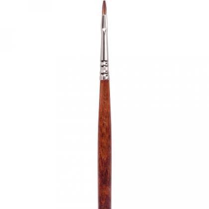 Кисть "Escoda Versatil Brush L/H " синтетика, темно-коричневый, плоская, №12