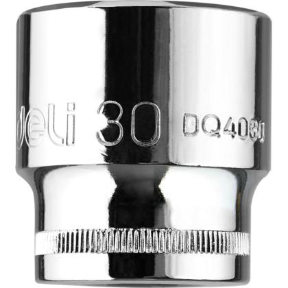 Головка торцевая шестигранная Deli YS EDQ4030 1/2", 30 мм