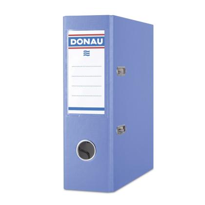 Папка регистратор А5, ПВХ Эко, 75 мм. "Donau" св.-синий