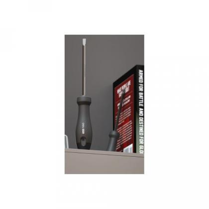 Отвертка Deli HS EHT1055 SL6, PH2*100 мм, Soft Touch, черный