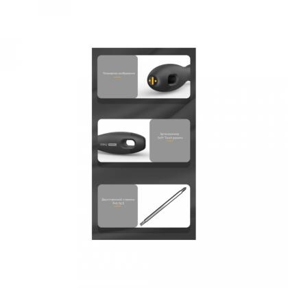 Отвертка Deli HS EHT1055 SL6, PH2*100 мм, Soft Touch, черный
