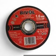 Круг отрезной по металлу BIVOL T41-125*1,6*22,2 мм