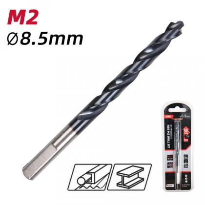 Сверло по металлу Deli RS EDH-MHZ085-E4 8.5 мм, DIN 338, HSS-TiN