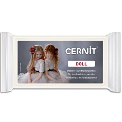Полимерная глина "Cernit DOLL" 500 г, белый