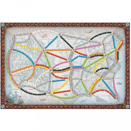 Игра настольная "Ticket to Ride: Америка"