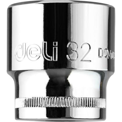 Головка торцевая шестигранная Deli YS EDQ4032 1/2", 32 мм