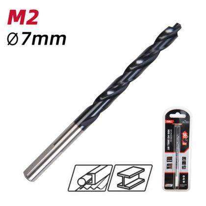Сверло по металлу Deli RS EDH-MHZ070-E4 7.0 мм, DIN 338, HSS-TiN