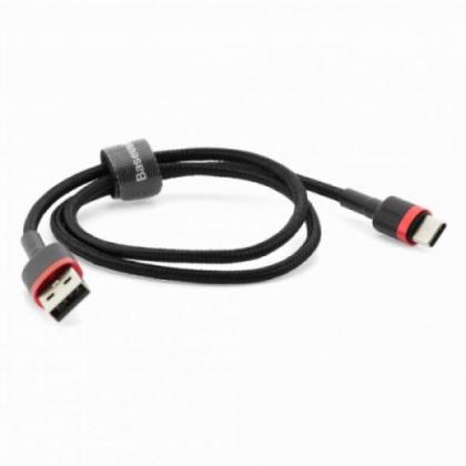 Кабель Baseus CATKLF-B91 Cafule Cable USB to Type-C 3A1m Red+Black