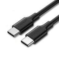 Кабель UGREEN US286-10306, Type-C 2.0 to Type C, 3A, силиконовый, 2m, Black
