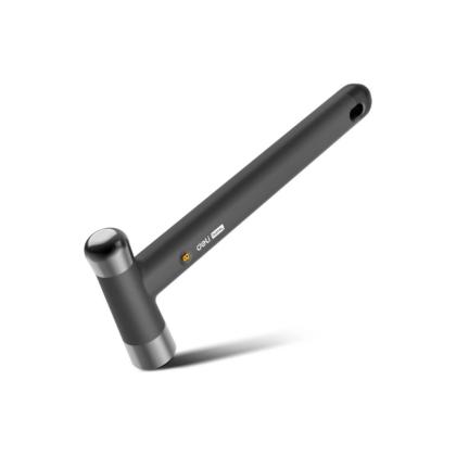 Молоток Deli HS EHT7008 0,25 кг, Soft Touch, черный