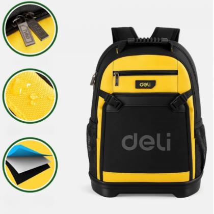 Рюкзак Deli YS DL586122 350x200x470 мм, 12 карманов, ткань Oxford