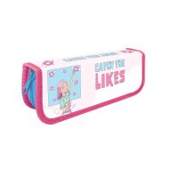 Пенал на 1 отд. "Likes" розовый