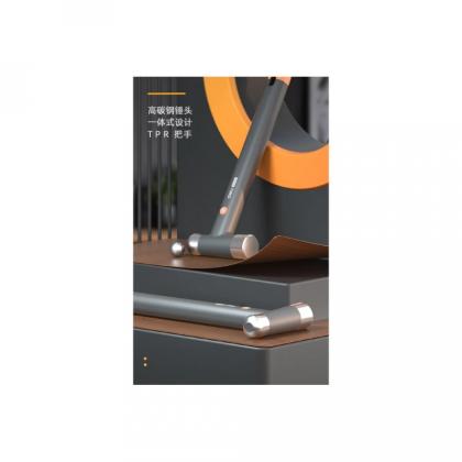 Молоток Deli HS EHT7008C 0,25 кг, Soft Touch, оранжевый
