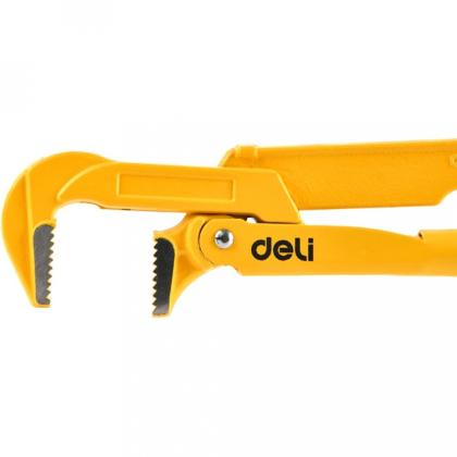 Ключ трубный Deli YS EDL105155 1,5", раскрытие губок 55 мм