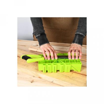 Стусло с ножовкой Deli GS EDL580900 22.5°/45°/90°, 13 TPI, 300 мм