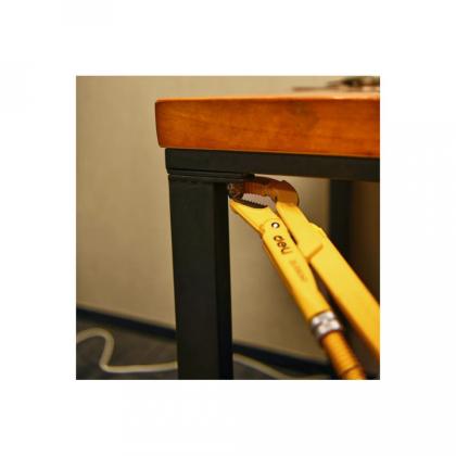 Ключ трубный Deli YS EDL105255 1.5", тип S, раскрытие губок 55мм