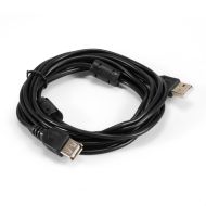 Кабель-удлинитель ExeGate EX-CCF-USB2-AMAF-3.0F AM-AF USB2.0 AM/AF 3м черный