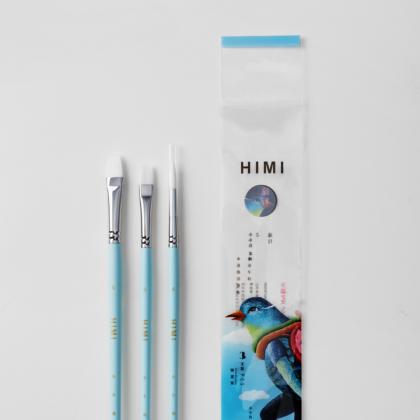Кисть "Himi Little Bird" синтетика, 3 шт, желтый