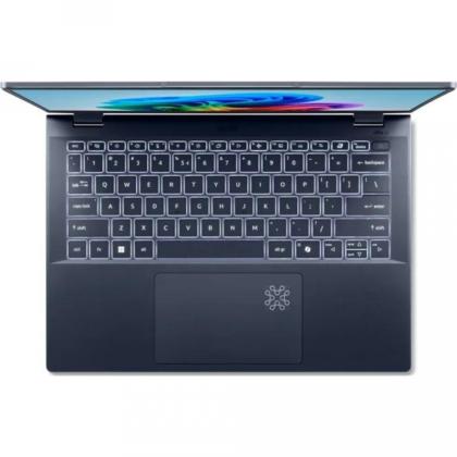 Ноутбук Acer Swift 14 AI OLED/ SF14-51-51ZL/ U5-226V/ 14 CineCrystal WQ2.8K OLED 16:10/ Arc 130V/ 16GB/ 512GB/ Win11H/ ENG/ Steam Blue ноутбук