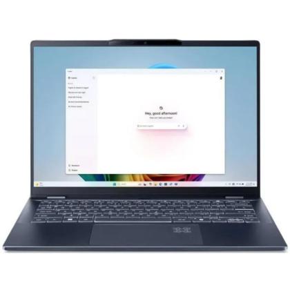 Ноутбук Acer Swift 14 AI OLED/ SF14-51-51ZL/ U5-226V/ 14 CineCrystal WQ2.8K OLED 16:10/ Arc 130V/ 16GB/ 512GB/ Win11H/ ENG/ Steam Blue ноутбук