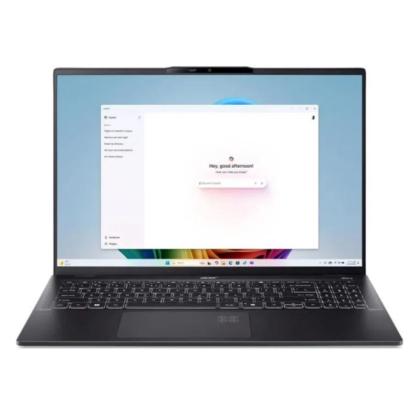 Ноутбук Acer Swift 16 AI OLED/ SF16-51-7006/ i7-256V/ 16 2.8K WQXGA+OLED CineCrystal 120Hz/ Arc 140V/ 16GB/ 1TB/ W11H/ ENG/ Ice Black ноутбук