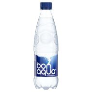 Вода питьевая "Bonaqua" сильногазир., 0,5 л., пласт. бутылка
