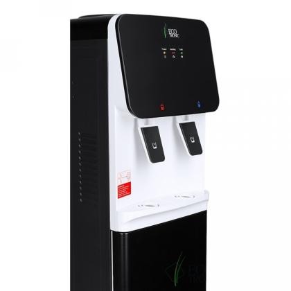 Кулер для воды Ecotronic J1-LCE XS (черный/белый) охлаждение, нагрев, со шкафчиком 7 л