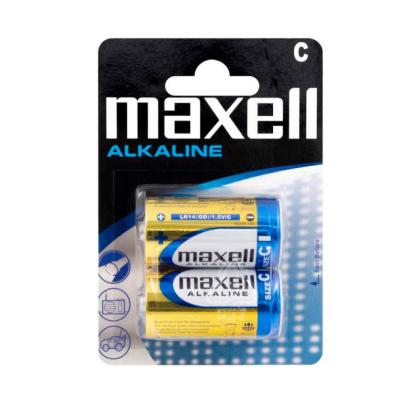 бат_гальв. эл-т щел. (алкал.) 1,5 V  LR14  2шт. Maxell