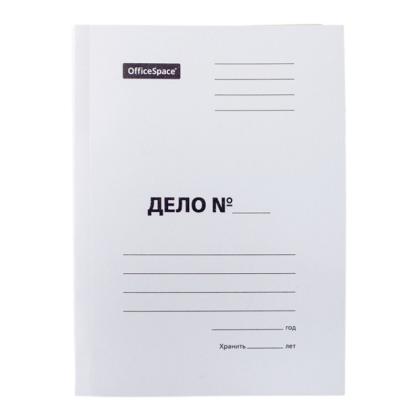 Папка скоросшиватель "Дело" KT 0,6 белый